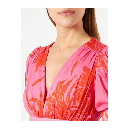 PINKO Pink Cotton Dress